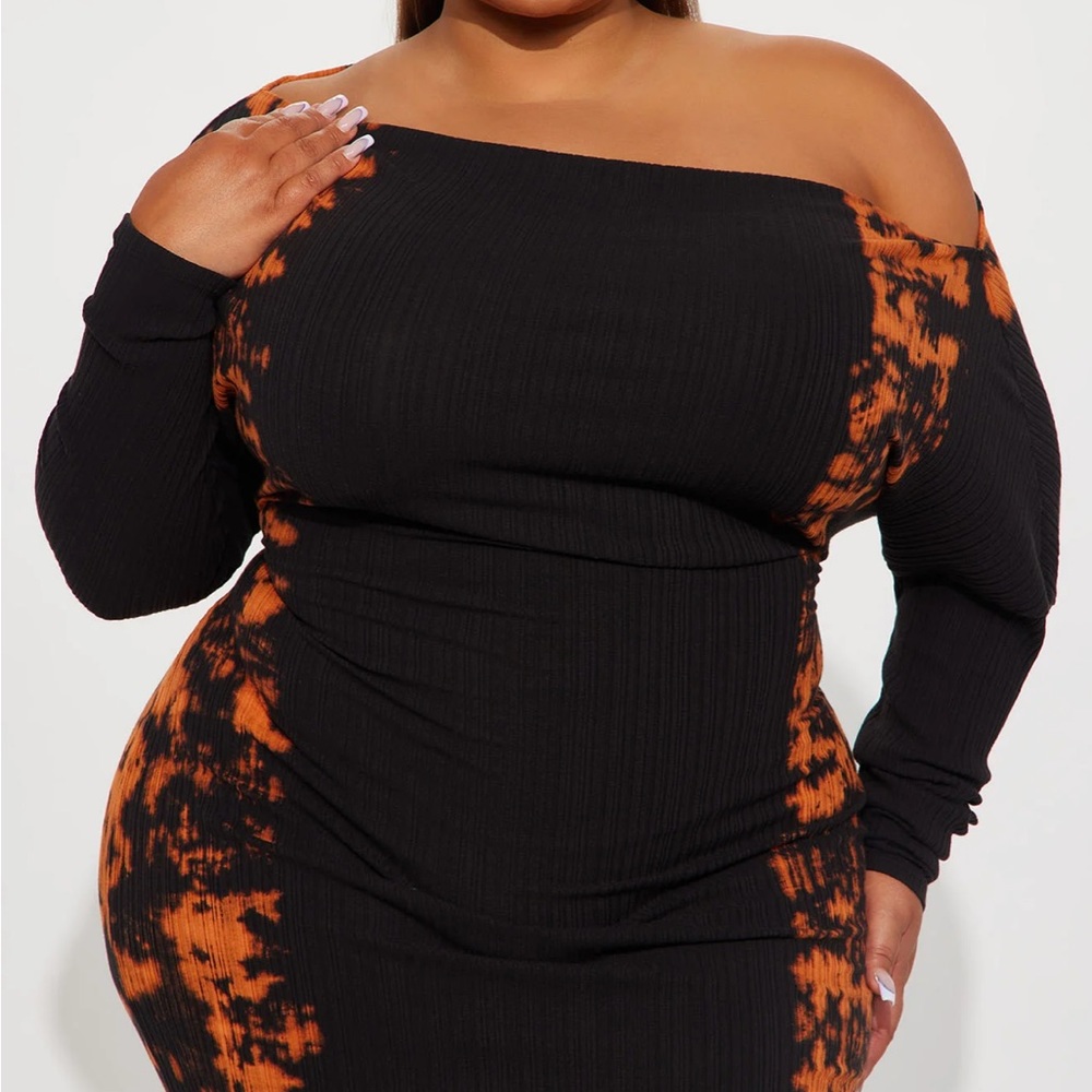 Off the Shoulder Tye Dye Dress